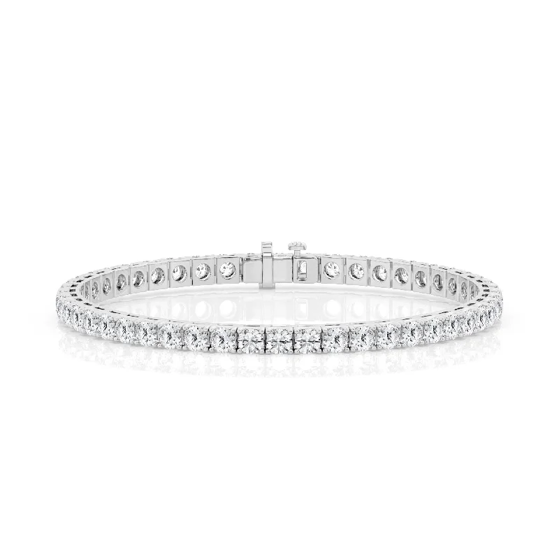 ladies bracelet mother’s black friday-12.00 cttw  Tennis Bracelet with Round Lab Diamond by Mercury Rings