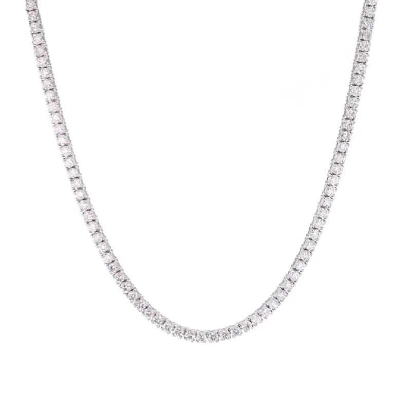 ladies necklace name black friday-6.36 ctw Diamond Eternity Necklace