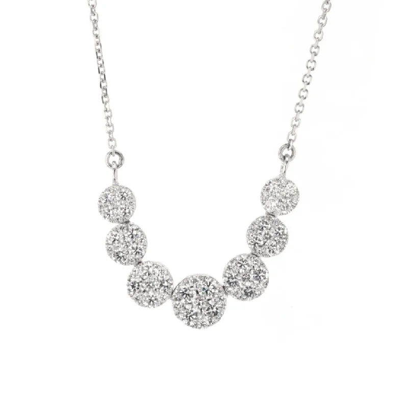 ladies necklace seasonal romantic-17.5" 1.20 ctw Diamond Necklace | M10275426