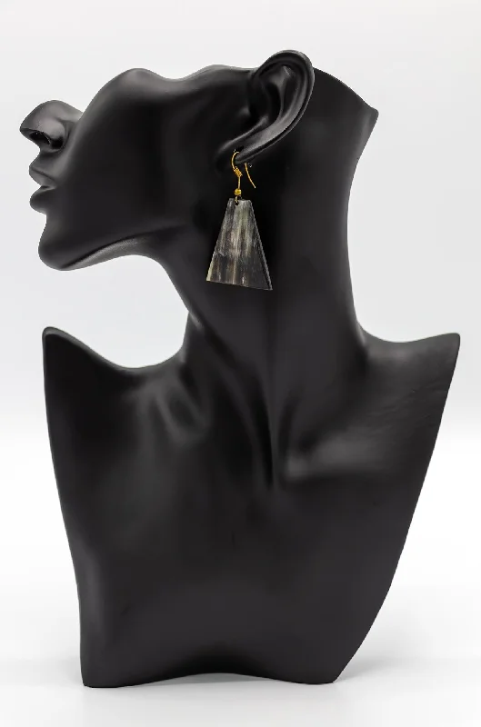 Ladies earrings wear-resistant styles-African Tribal Horn Earrings