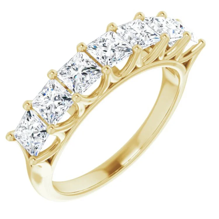 Ladies rings smart buying advice-14K Yellow 1 3/4 CTW Natural Diamond Anniversary Band