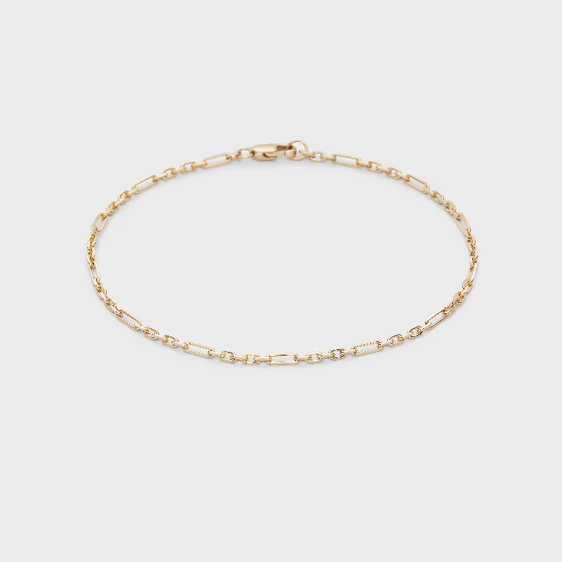 ladies bracelet celestial woven-Oro Chain Bracelet