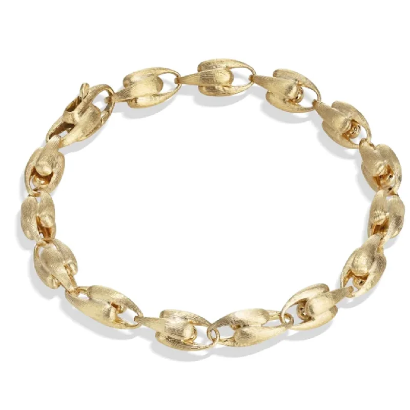 ladies bracelet constellation animal-Marco Bicego Lucia Collection 18K Yellow Gold Small Link Bracelet