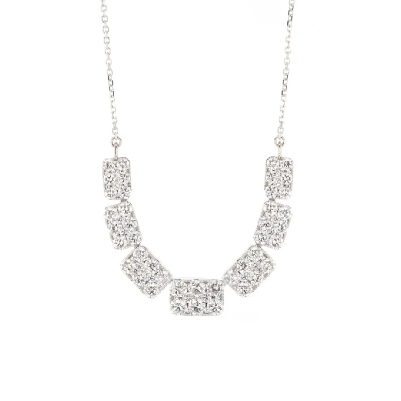 ladies necklace summer winter-18.5" 2.54 ctw Diamond Necklace | M10271769