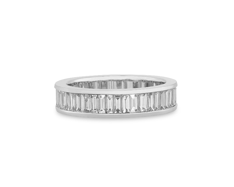 Ladies rings seasonal discount offers-Diamond Eternity Band, 2.10 carats